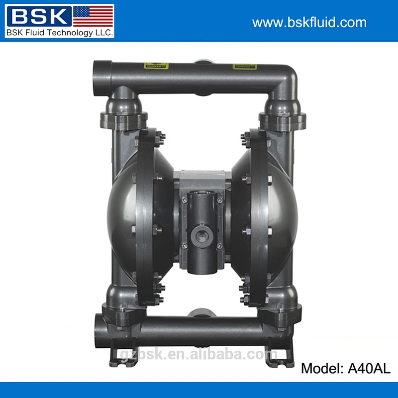 50mm liquid inlet and outlet mouth aluminum alloy aodd diaphragm pumps