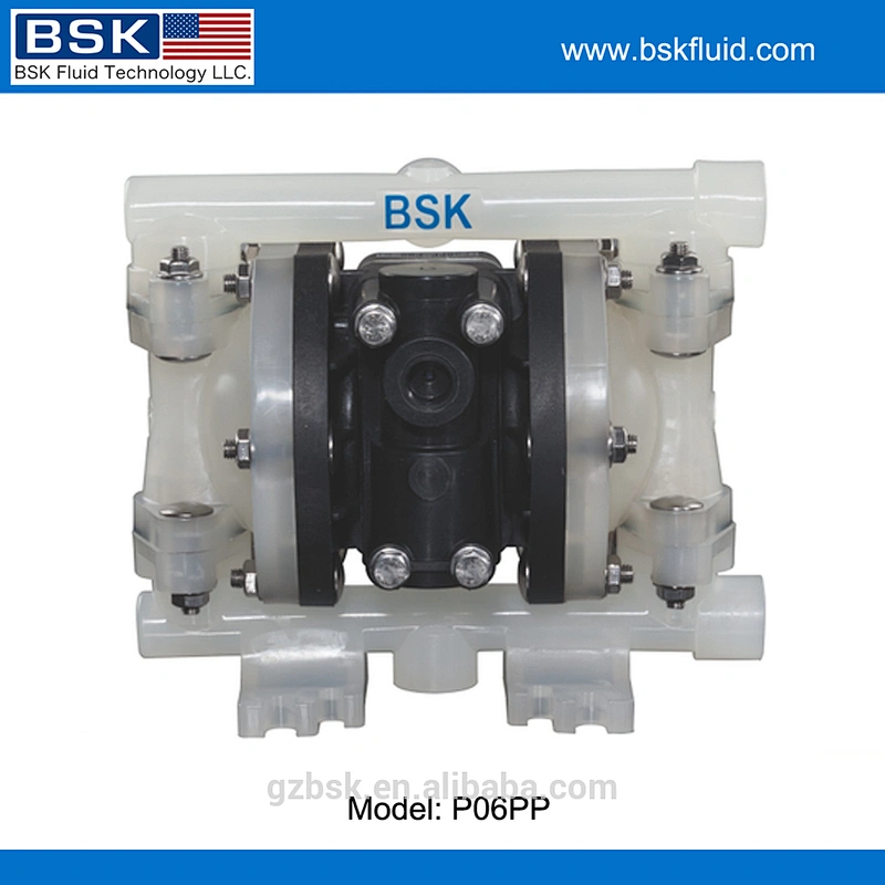 small pipe santoprene diaphragm air pneumatic diaphragm pump