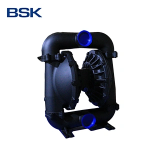 70PSI BSP Thread Pneumatic Double Diaphragm Aluminum Alloy Slurry Liquid Pump