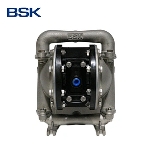 BSK half inch 316 stainless steel compressed air driven penumatic diaphragm pump