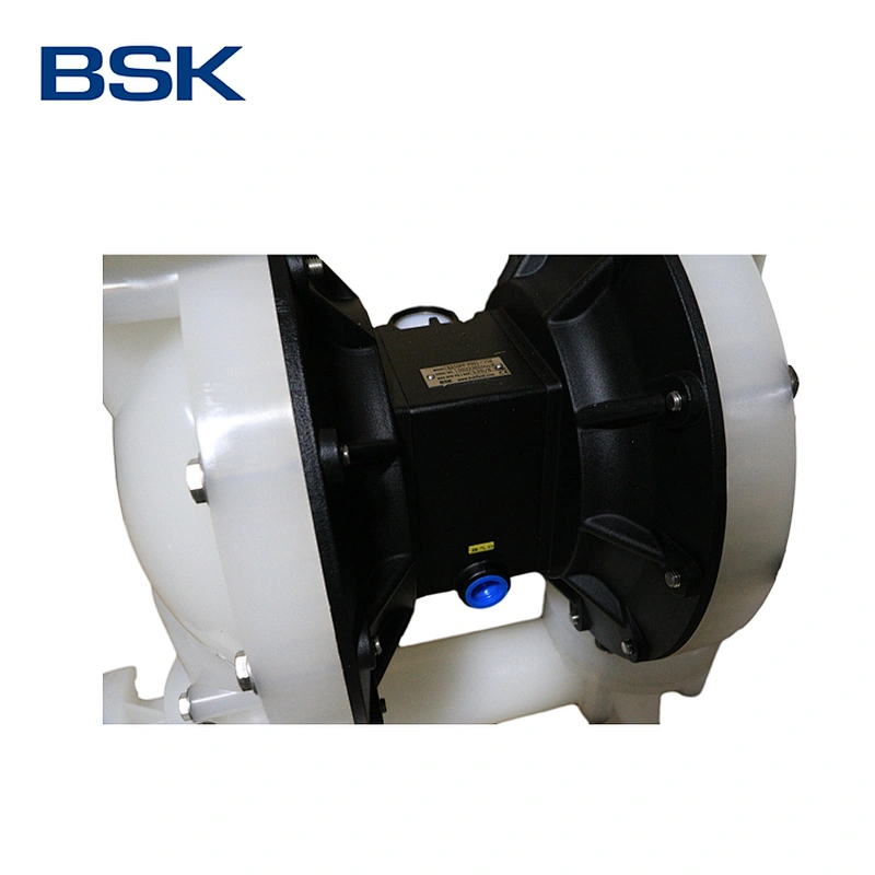 BSK 2 inch PP pump chemical liquid available santoprene diaphragm AODD pump air pump