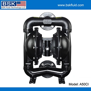good quality cast iron air diaphragm pump using ptfe corrosive diaphragm from USA