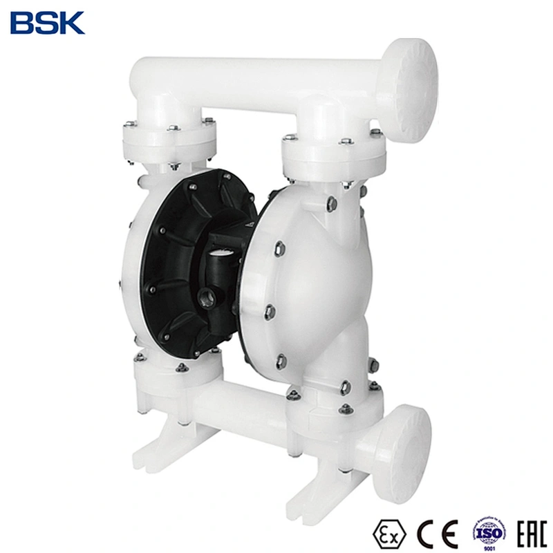PP series engineering plastic automatic chemical pneumatic double diaphragm air vaccum transfer