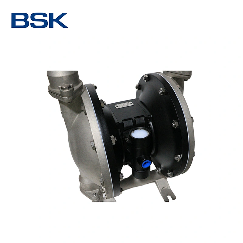 BSK 1.5 inch CE certificate stainless steel pneumatic air diaphragm pump for food