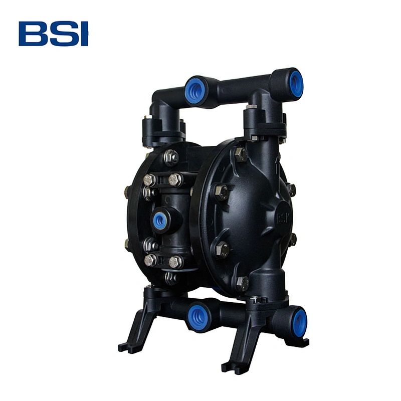 Custom polypropylene seat material mini diaphragm pneumatic air operated high pressure pump