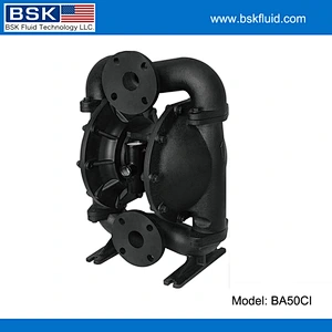 2 inch 50mm flange port filter press machinery industry carbon steel air diaphragm pump