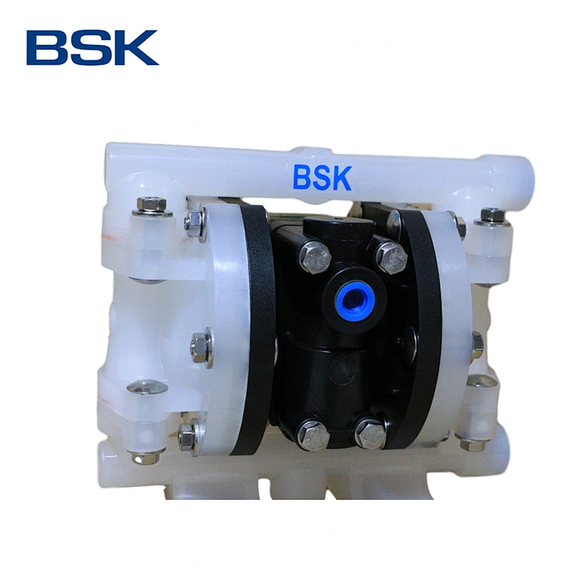 1/4 inch micro PP 26.1lpm flow rate santoprene membrane air driven pneumatic diaphragm pump