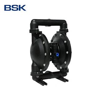 Custom 6mm max partice size sanitary diaphragm liquid pumps reciprocating air driven membrane pump