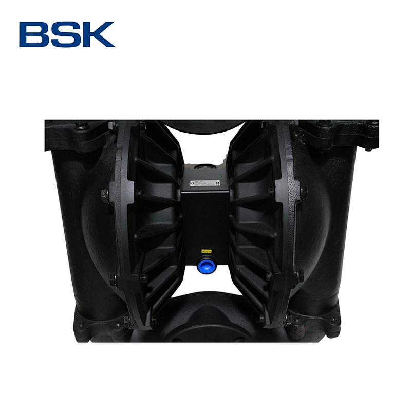 Custom 0.83 Mpa outlet pressure cast iron pumps BSP thread 3 inch pneumatic air powered pump