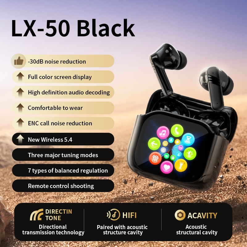 ANC ENC TOUCH Screen earbuds 