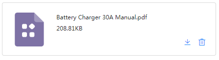 Battery Charger 30A
