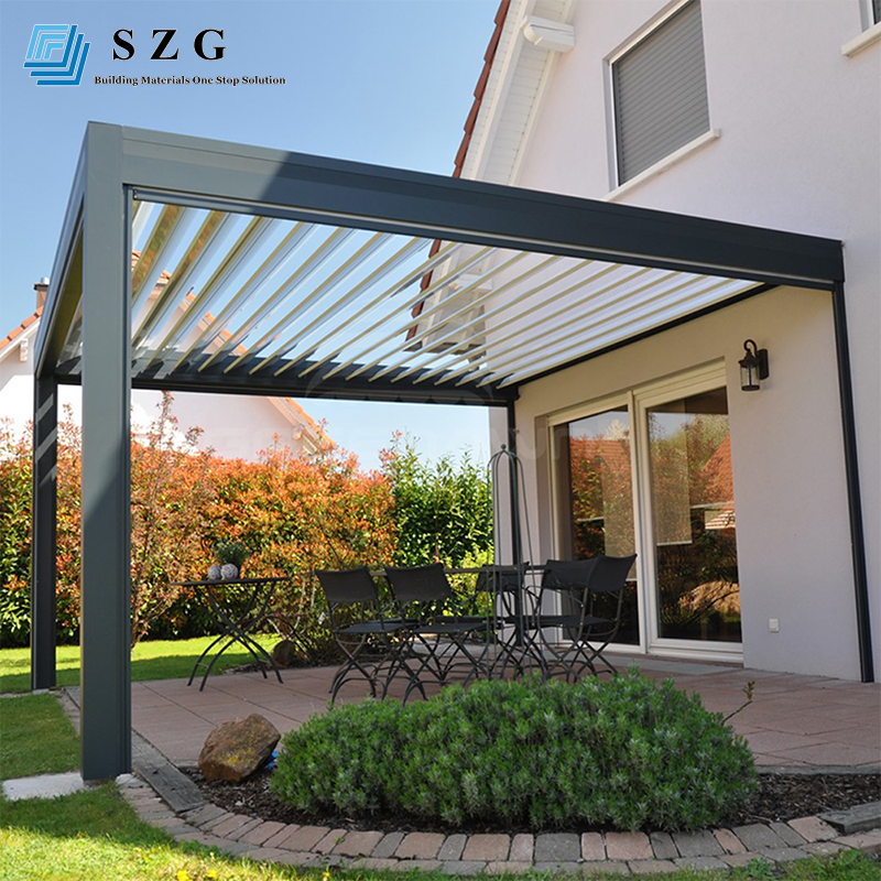 SZGbuilding aluminium louvered pergola