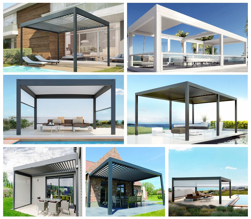 SZGbuilding aluminium louvered pergola