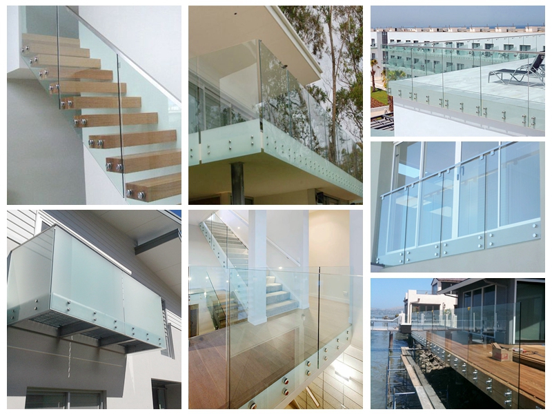 SZG standoff glass railing system