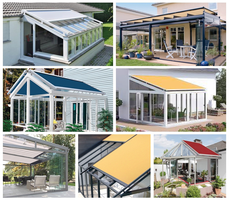 SZG PVC conservatory awning