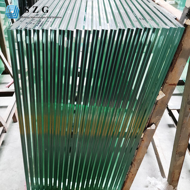 6+6mm laminated glass aluminium u channel railing system-SZGbuilding