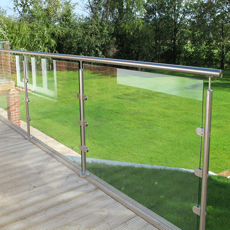 SZG glass post railing system