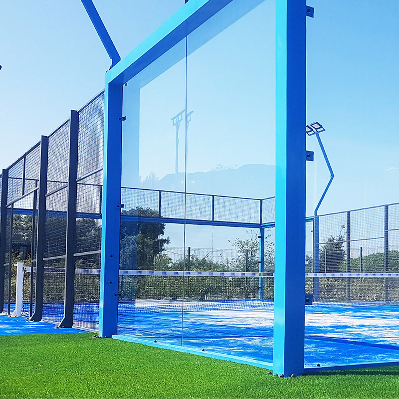 SZG 10mm tempered glass padel court