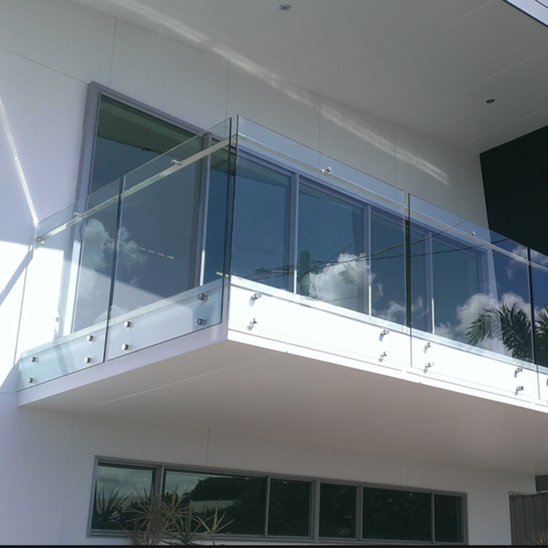 SZG standoff glass railing system