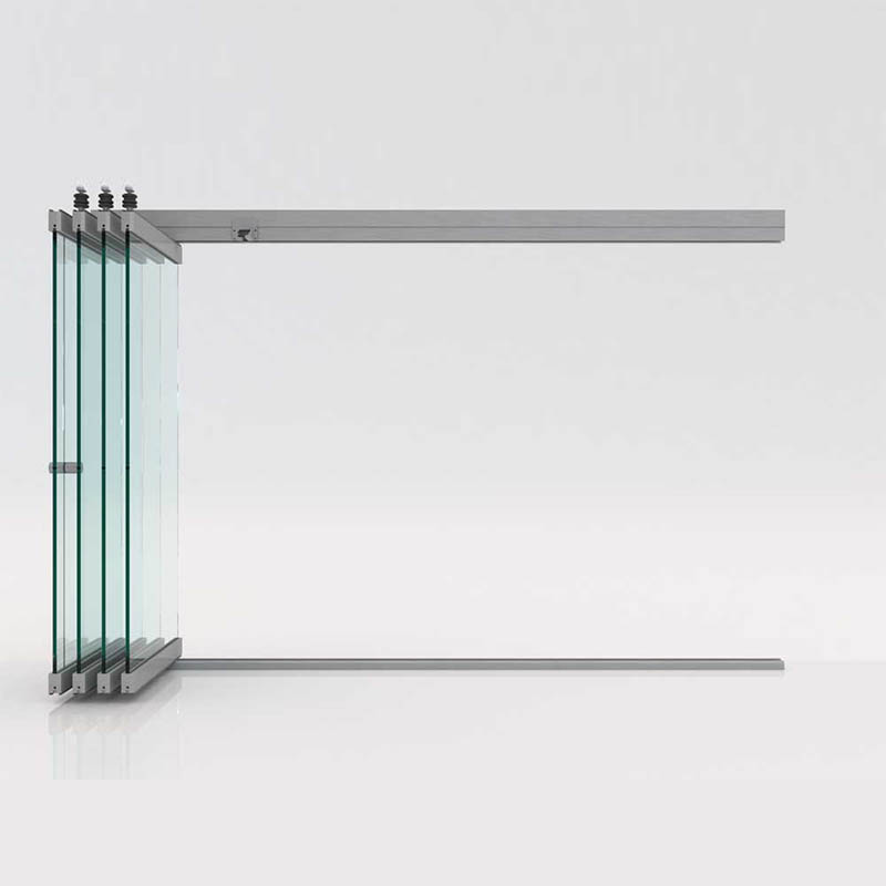 SZG 10mm tempered bi fold glass door