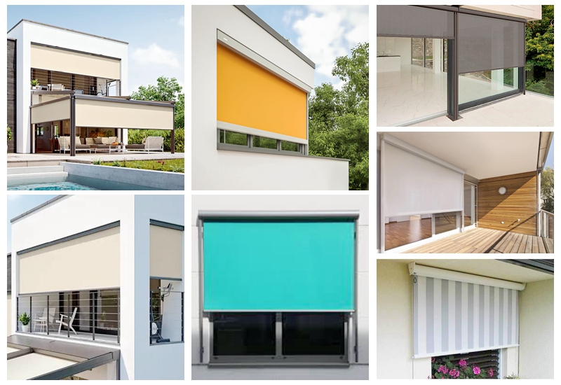 SZG retractable vertical awning