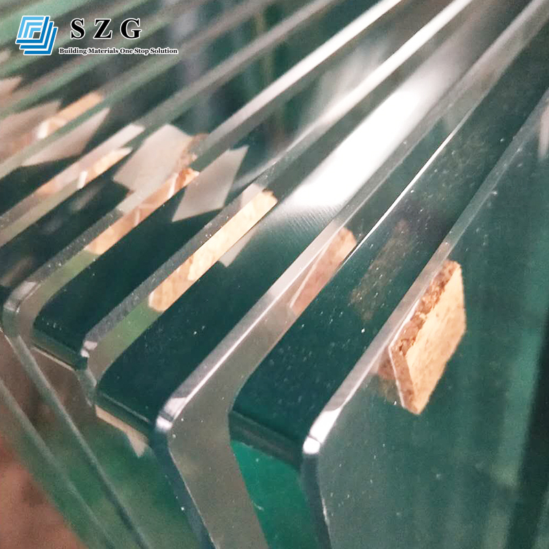 15mm tempered glass railing with aluminum u channel-szgbuilding