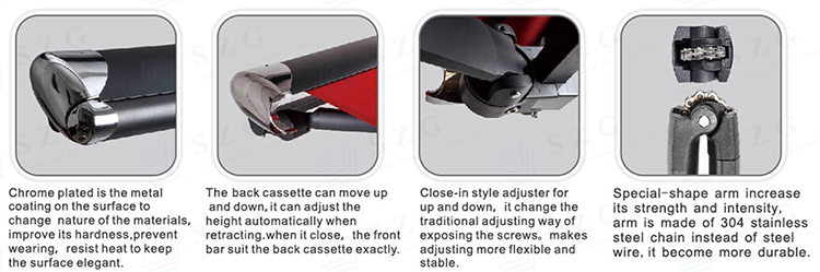 semi cassette retractable awning-SZGbuilding