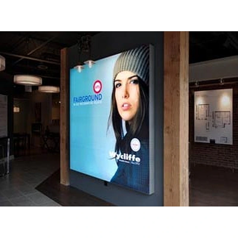 frameless fabric led light box | 5Asign.com