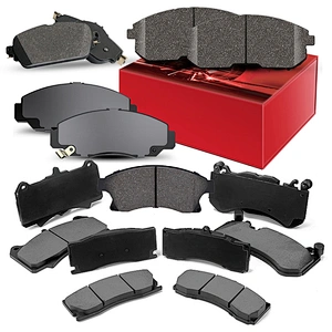 Manufactur Price Auto Parts Front Rear Ceramic Brake Pads for Nissan Toyota Mitsubishi Honda Subaru Lexus Suzuki Japaness Car