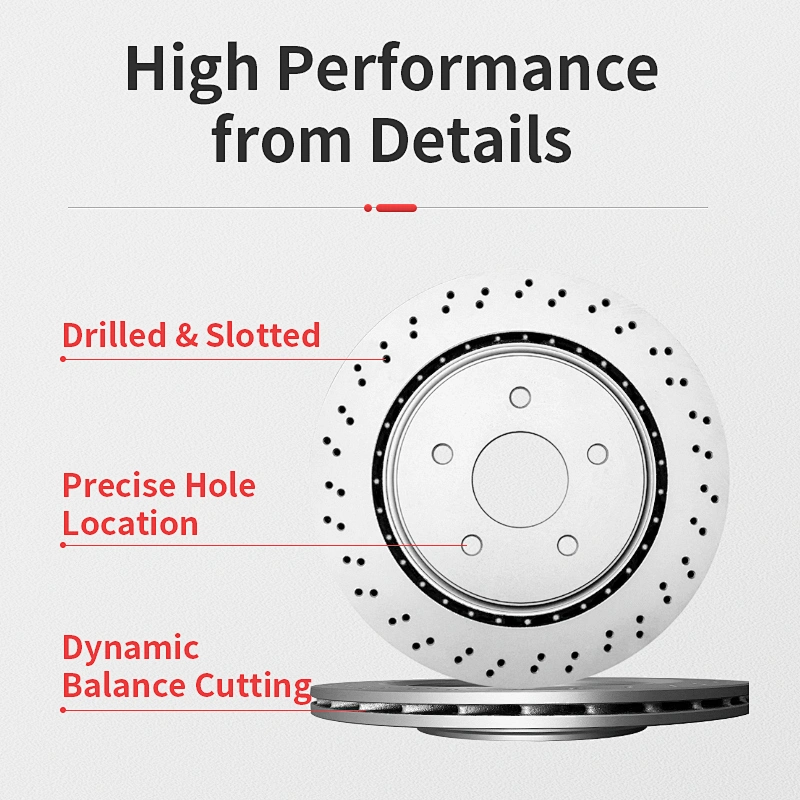 2464210012 Brake Disc Rotor for Mercedes Benz A180 1.6L