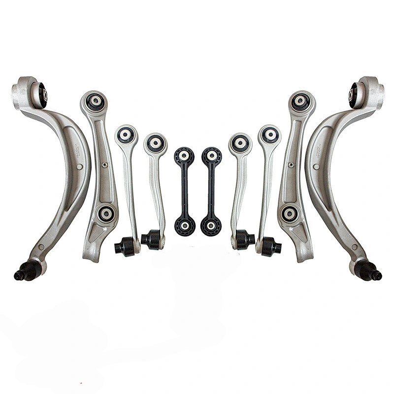 8K0498998 front aluminum Control Arm kit, suspension arm10pcs, for Audi A4 Q5 2008-