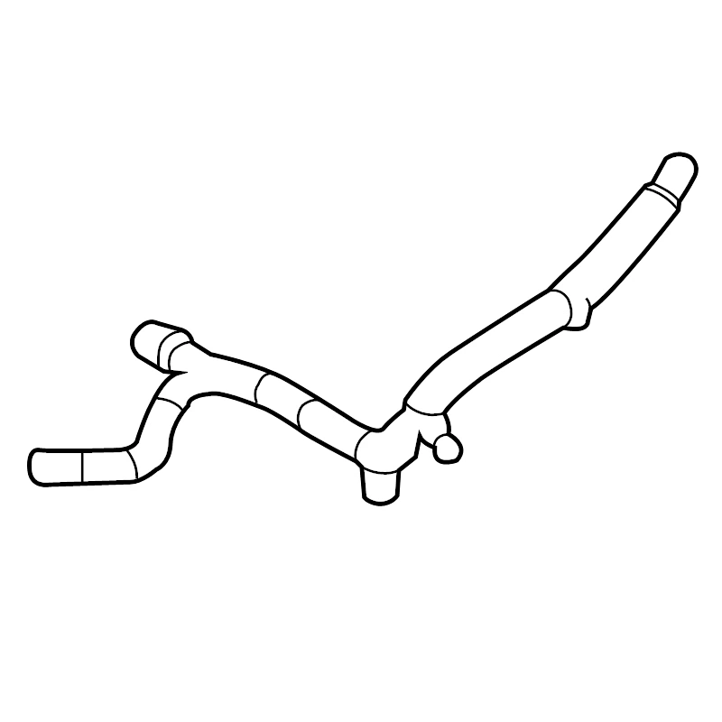 06A121065DG engine coolant pipe for VW Jetta 11-15