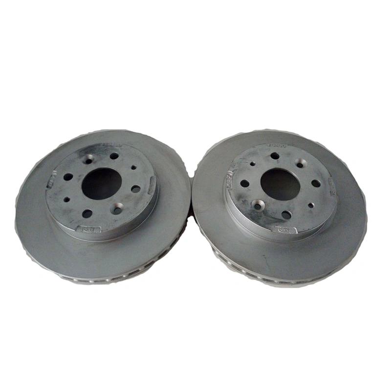 Non-Coated Cast Iron, 51712FD300 Vented Racing Vehicle Brake Disk Fit for KIA RIO Estate (DC) 2000-2005