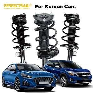 172596 PERFECTRAIL Car Front Shock Absorber Strut Assembly for Ford Fusion 2010-2012