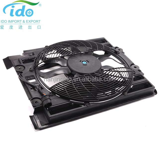 Radiator condenser cooling fan 64546921395 64546921946 for BMW Touring E39 97-04