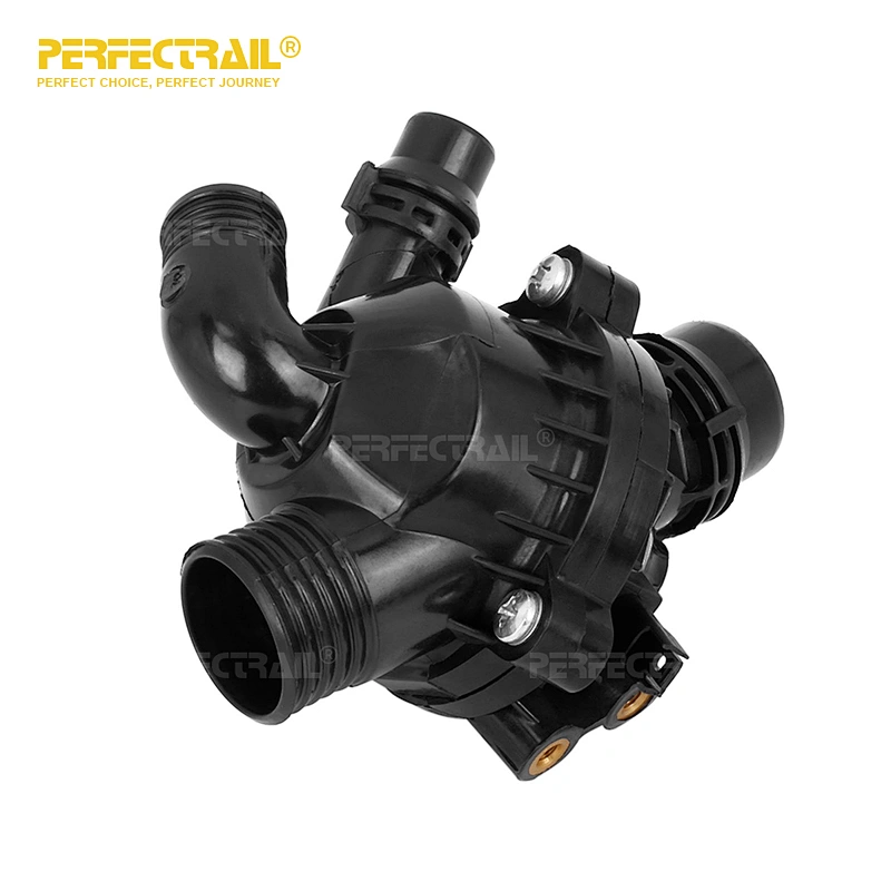 PERFECTRAIL 11537550172 Auto Parts Engine Cooling System Thermostat for BMW X5 X6 2006-2019
