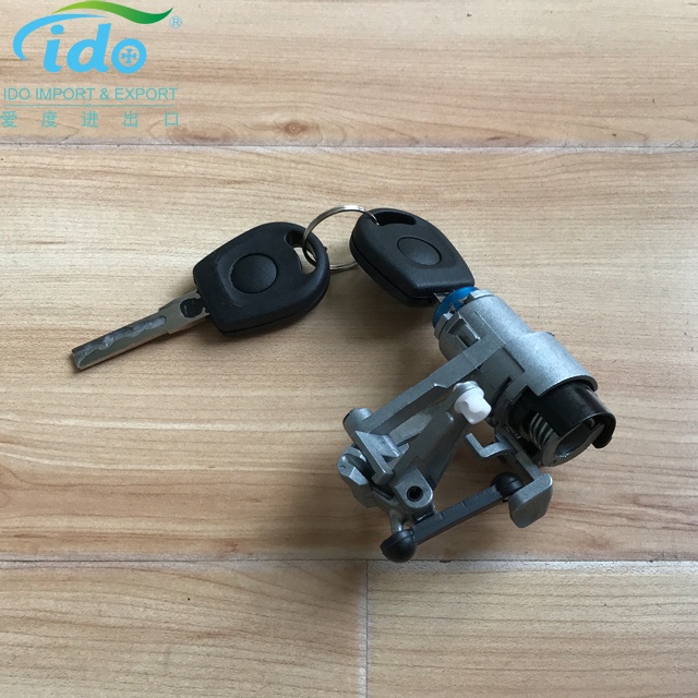 Auto Tailgate Lock Cylinder with Keys 1J6827297G for VW Lupo Golf MK4 04-06