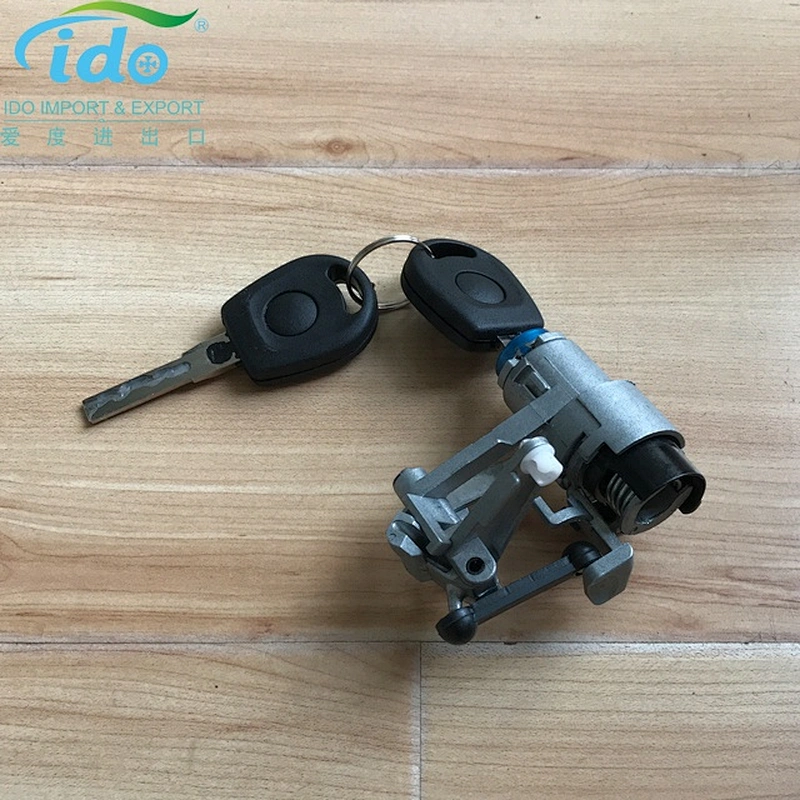 Auto Tailgate Lock Cylinder with Keys 1J6827297G for VW Lupo Golf MK4 04-06