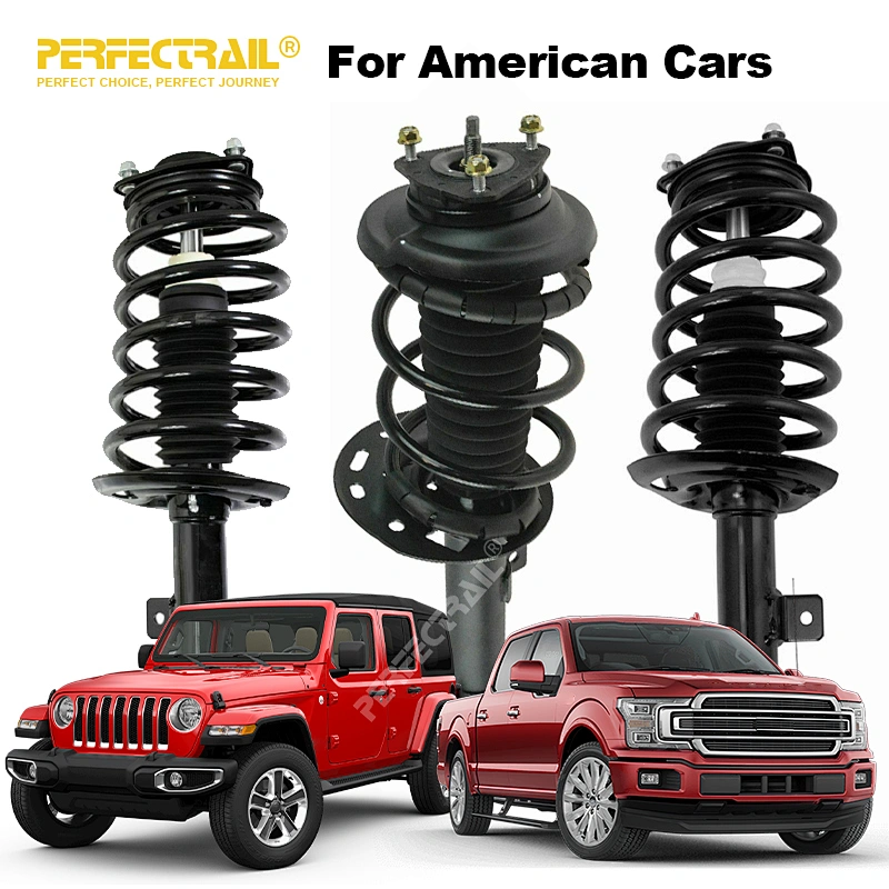 671377L PERFECTRAIL Car Front Left Shock Absorber Strut Assembly for Jeep Grand Cherokee 2006