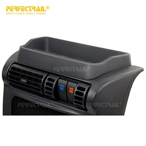 PERFECTRAIL Car Interior Upper Dash Panel Tray Organizer Dashboard Storage Box for Jeep Wrangler TJ 1997-2006