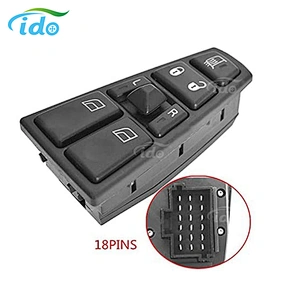 20752918 20568857 Auto Parts Drive Master Control Power Window Switch for Volvo Truck FH12 FM12 FM9 1993-
