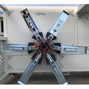 High speed 32 double stations pipe coiler