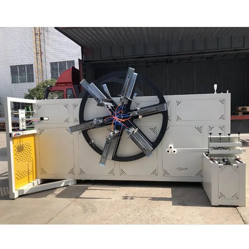 High speed 63 double stations pipe coiler