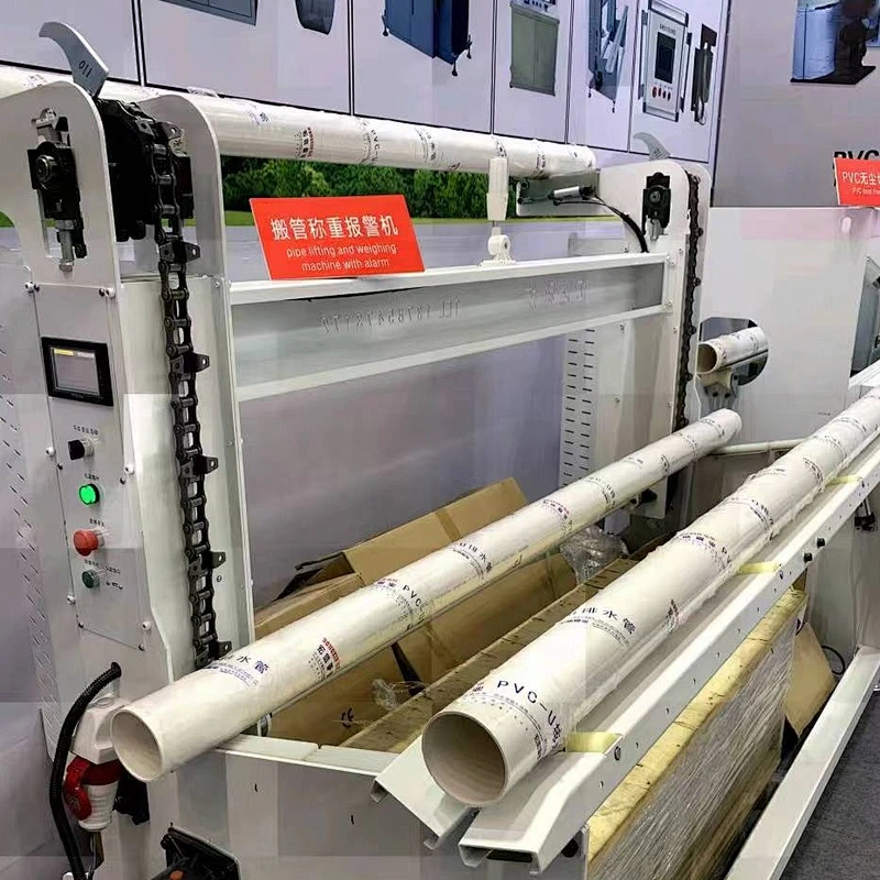 Pipe auto weighting and loading machine