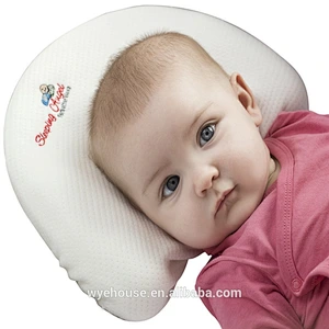 Baby Head Shaping Pillow for Newborns Premium Memory Foam