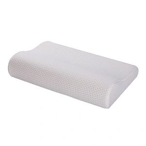 Custom Logo Moulded Medical Cervical Viscoelastic Slow Spring Back Soft Comfortable Healthy Memory Foam Pillow