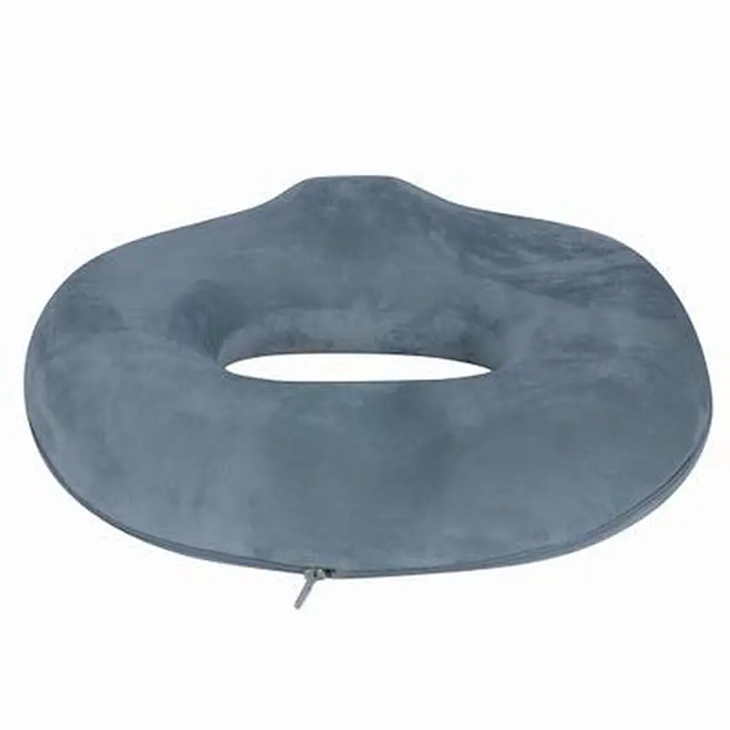 Factory  Rebound Comfort Doughnut Cushion Memory Foam Ring Cushion Soft Pillow 3d Printed Donut Plush Chair Seat Cushion