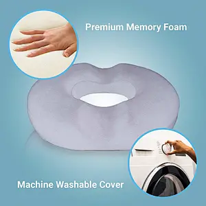 Cooling Orthopedic O  Round  Massage Coccyx Memory Foam Donut Seat Cushion Pillow