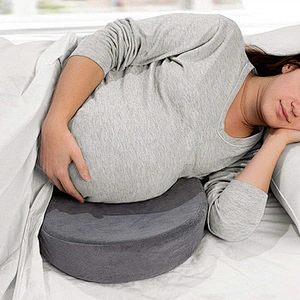 Maternity Pregnancy Pillow Wedge Back Support Memory Foam Baby Pillow
