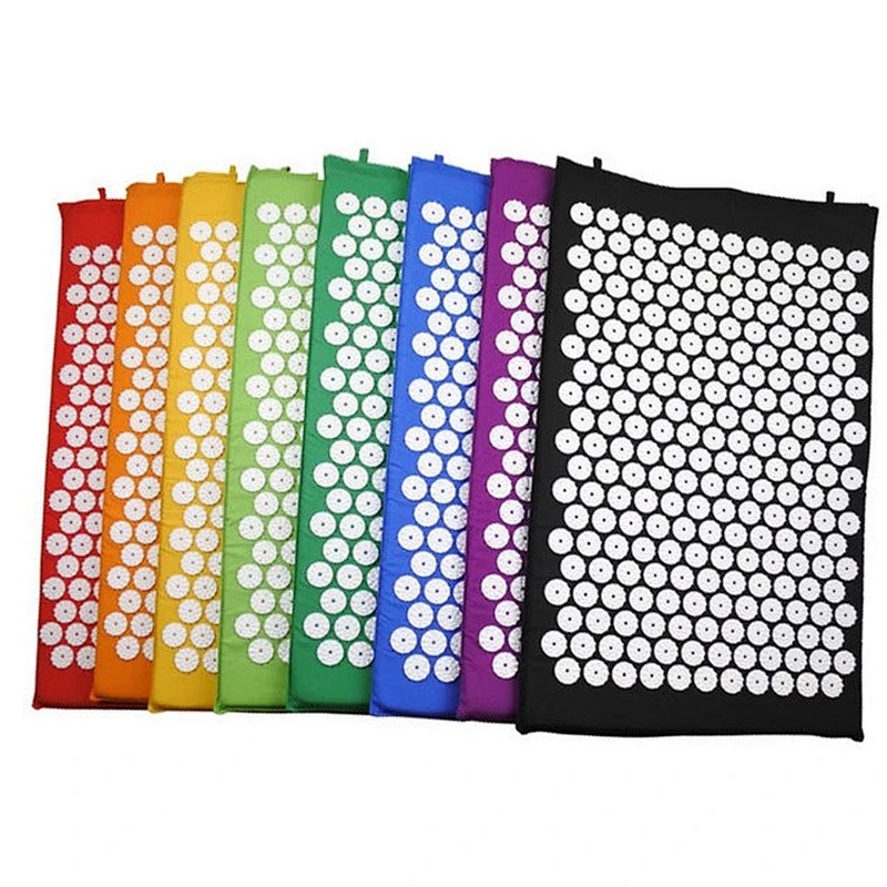 Profesional Acupressure Mat For Muscle Relaxation Acupressure Massage Mat and Pillow Set Nail Mats